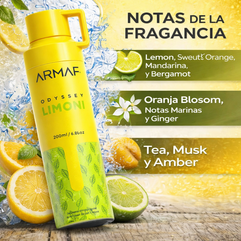 Armaf Odyssey Limoni Fresh Body Spray 200 ml