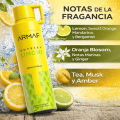 Armaf Odyssey Limoni Fresh Body Spray 200 ml