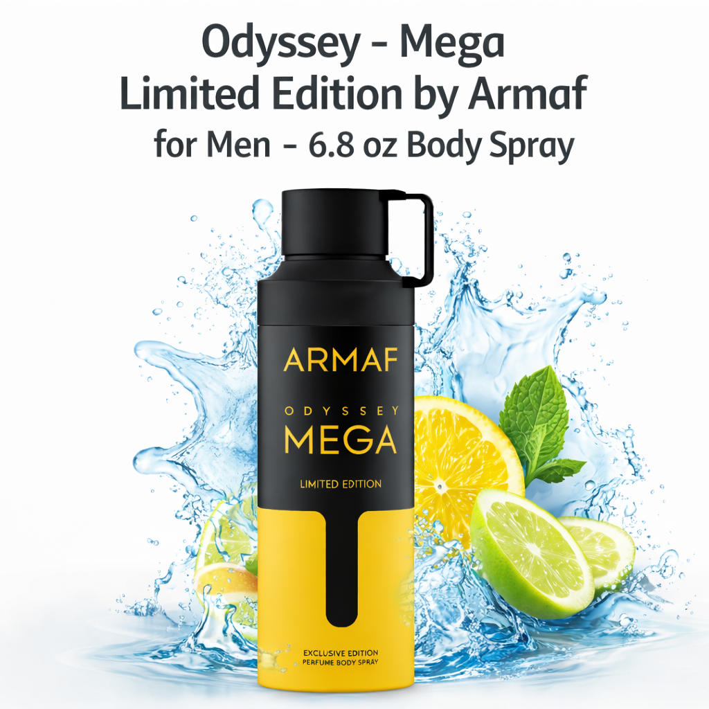 Armaf Odyssey Mega Body Spray Hombre 200 ml Imagen secundaria del producto