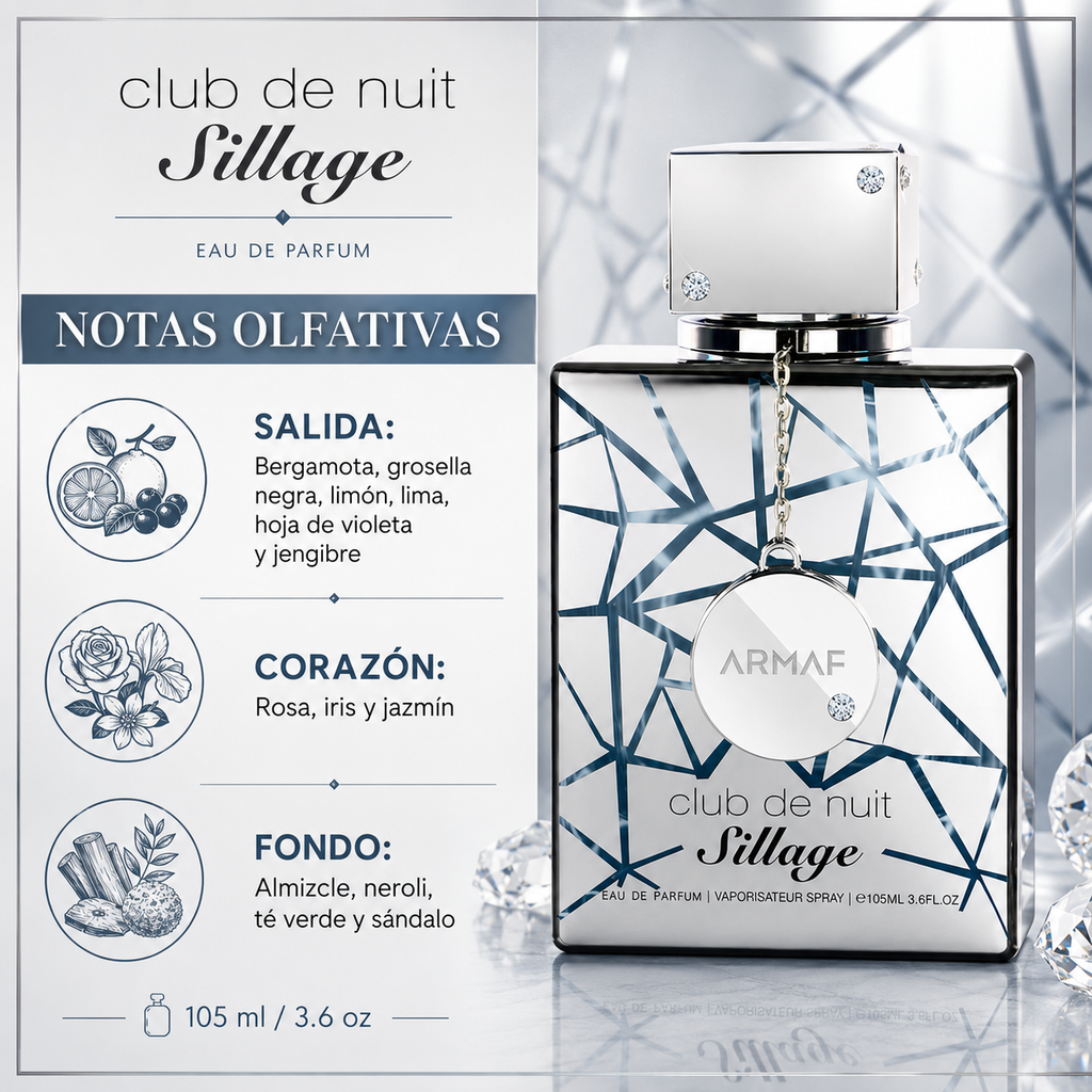Armaf Club De Nuit Sillage EDP Unisex 105 ml