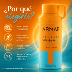Armaf Odyssey Mandarin Sky Body Spray 200 ml