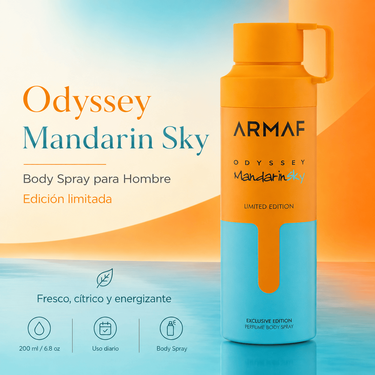 Armaf Odyssey Mandarin Sky Body Spray 200 ml