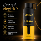 Armaf Odyssey Mega Body Spray Hombre 200 ml
