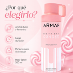 Armaf Odyssey Candee Body Spray Mujer 200 ml