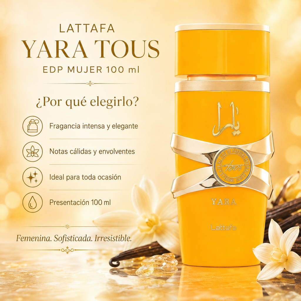 Lattafa Yara Tous EDP Mujer 100 ml