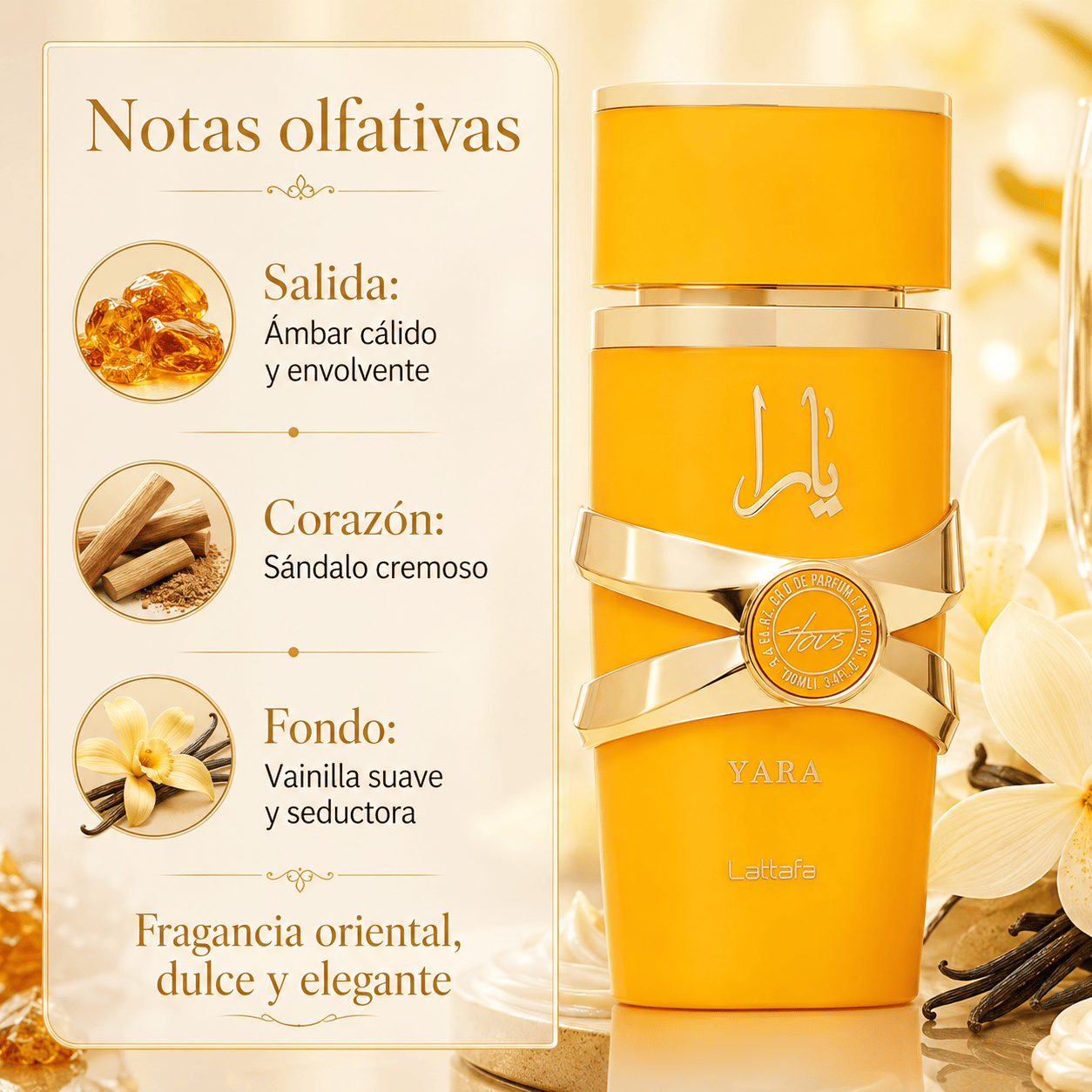 Lattafa Yara Tous EDP Mujer 100 ml