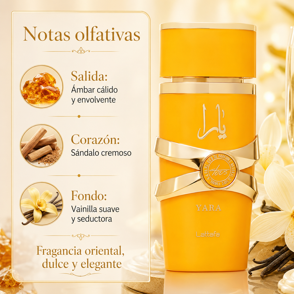 Lattafa Yara Tous EDP Mujer 100 ml