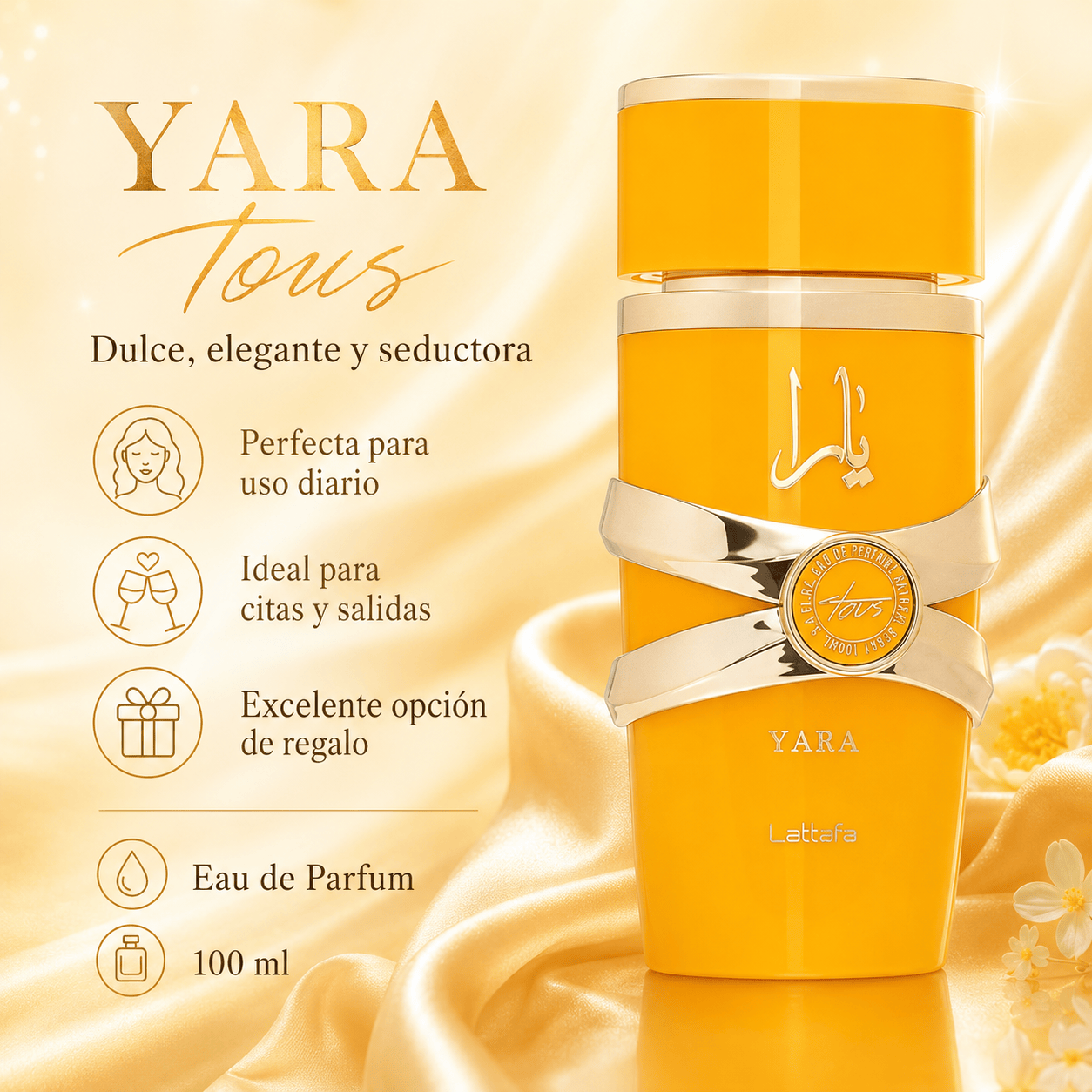 Lattafa Yara Tous EDP Mujer 100 ml