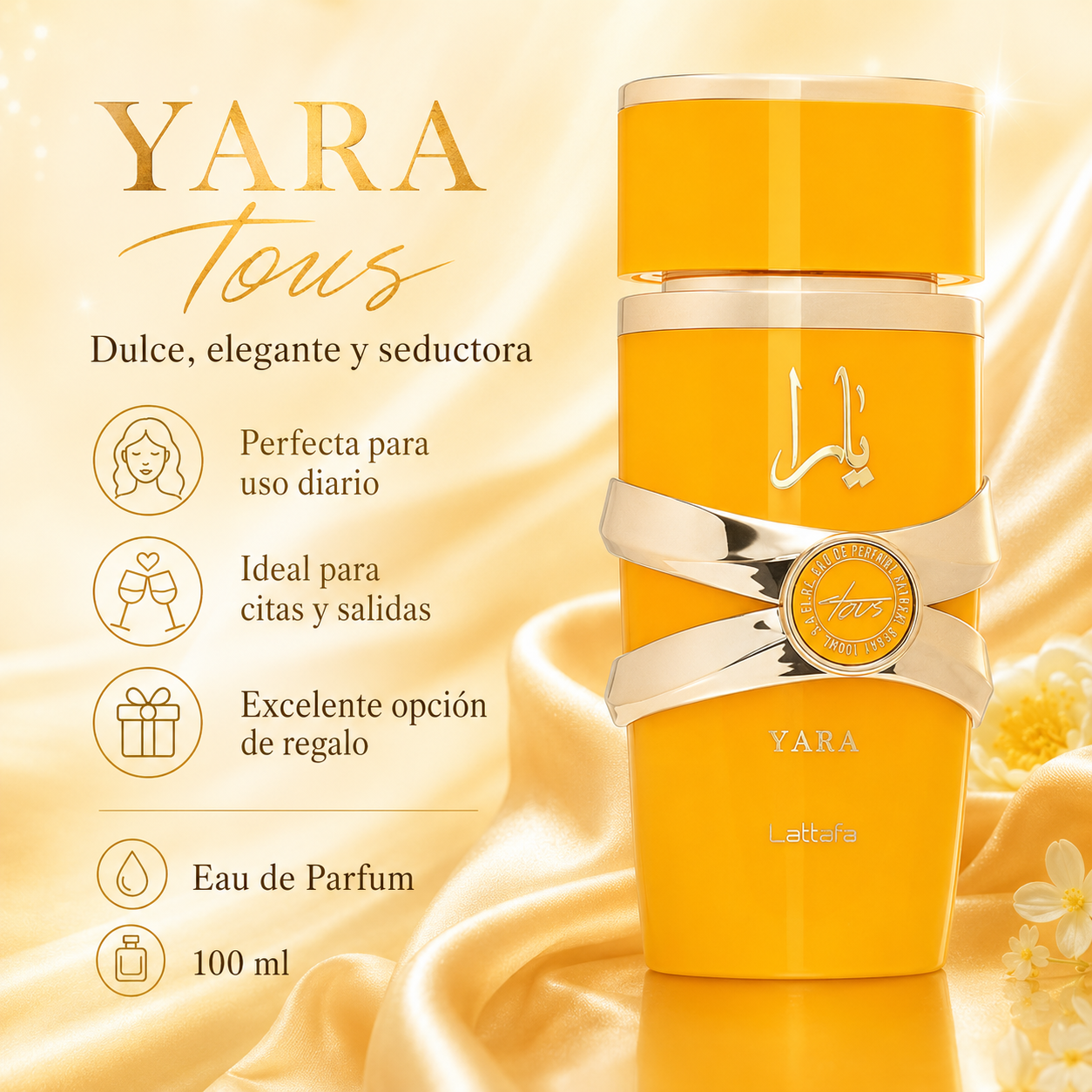 Lattafa Yara Tous EDP Mujer 100 ml