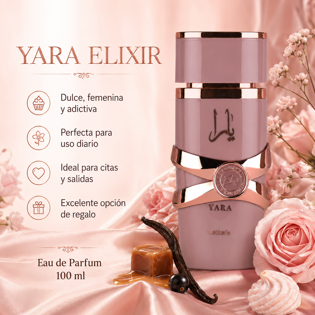 Lattafa Yara Elixir EDP Mujer 100 ml