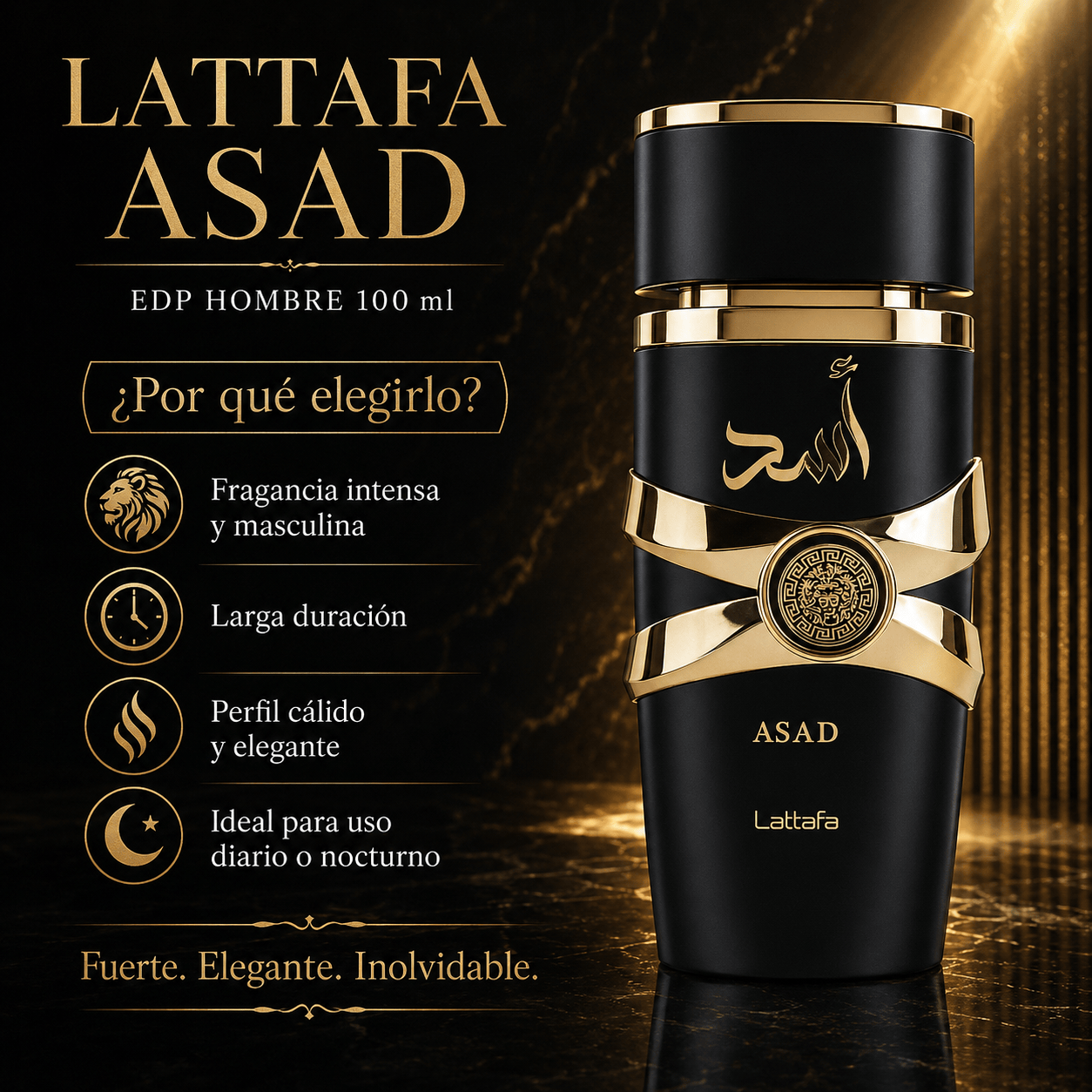 Lattafa Asad EDP Hombre 100 ml