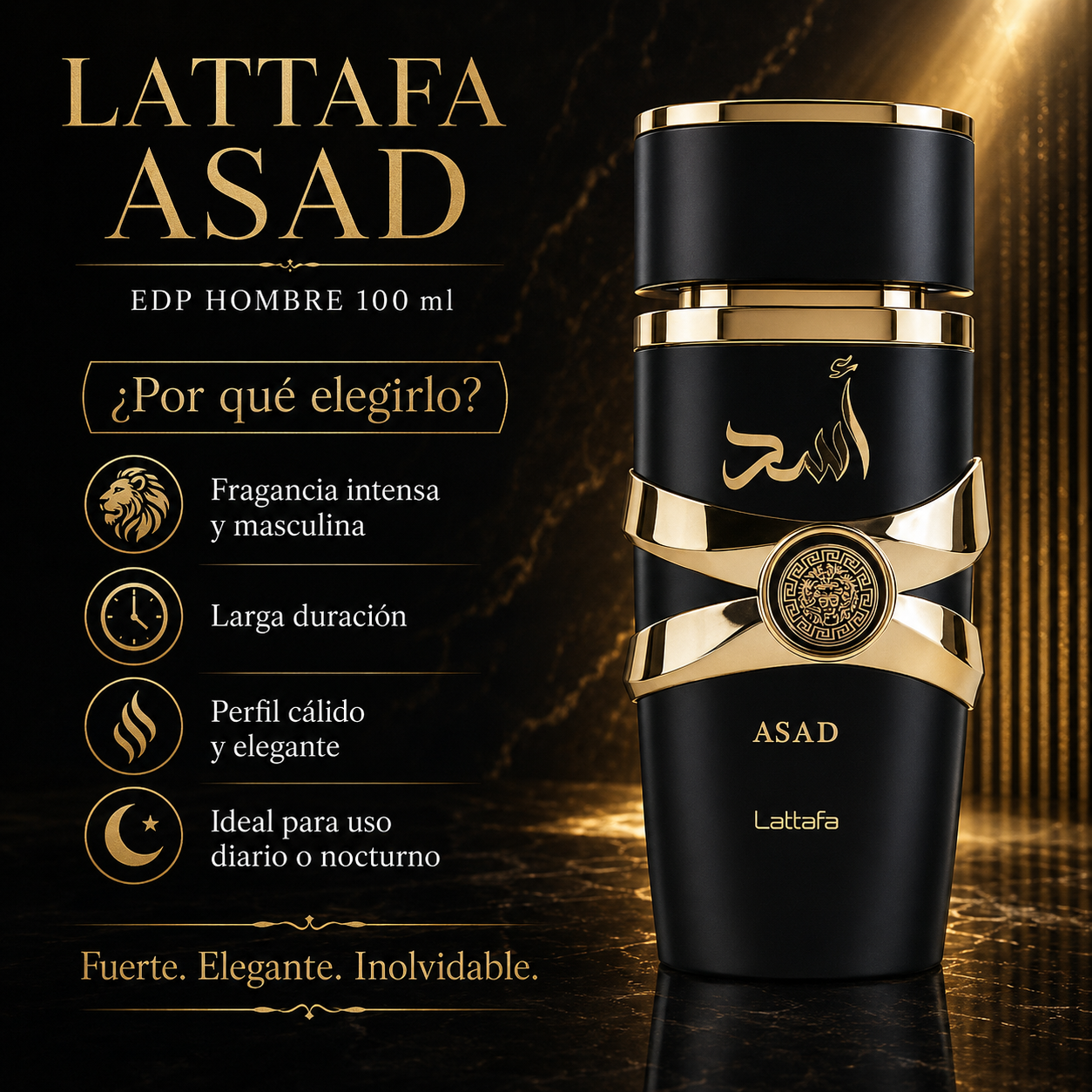 Lattafa Asad EDP Hombre 100 ml