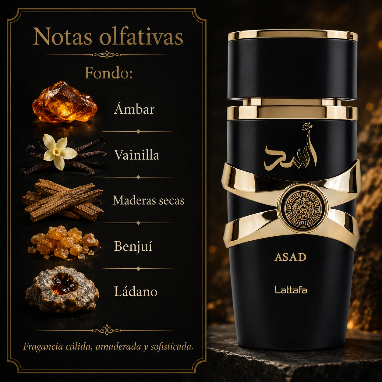 Lattafa Asad EDP Hombre 100 ml